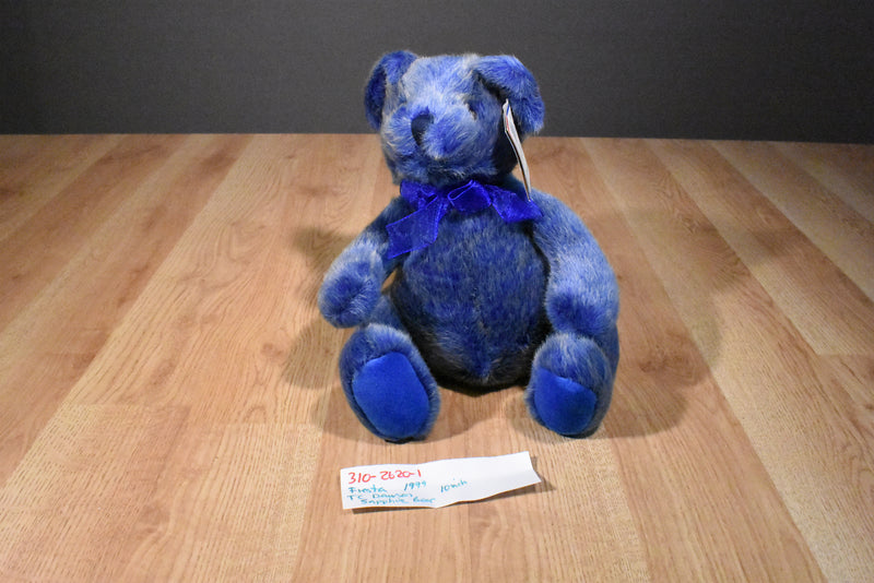 Fiesta T. C. Dawson Ruby and Sapphire Teddy Bear 1999 Beanbag Plush