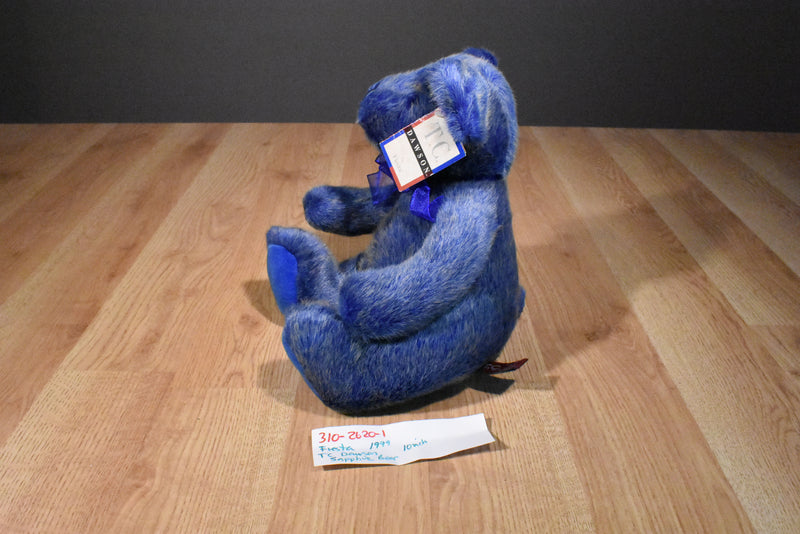 Fiesta T. C. Dawson Ruby and Sapphire Teddy Bear 1999 Beanbag Plush