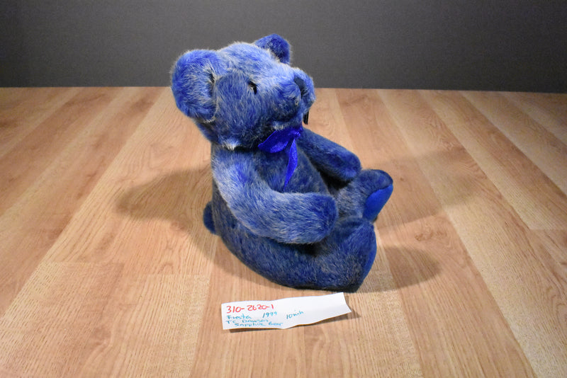 Fiesta T. C. Dawson Ruby and Sapphire Teddy Bear 1999 Beanbag Plush