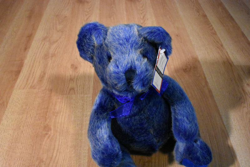 Fiesta T. C. Dawson Ruby and Sapphire Teddy Bear 1999 Beanbag Plush