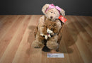 Russ Marmie and Baby With Teddy Bear Beanbag Plush