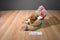 Russ Marmie and Baby With Teddy Bear Beanbag Plush