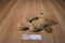 Ty Pluffies Beary Merry Tan Bear 2005 Beanbag Plush