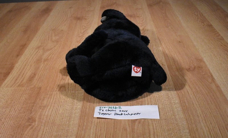 Ty Classic Tugger the Black Lab 2004 Beanbag Plush