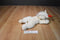 ATICO White and Red Unicorn Beanbag Plush