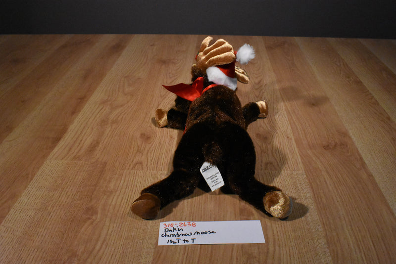 Dakin Noel the Christmas Moose Beanbag Plush