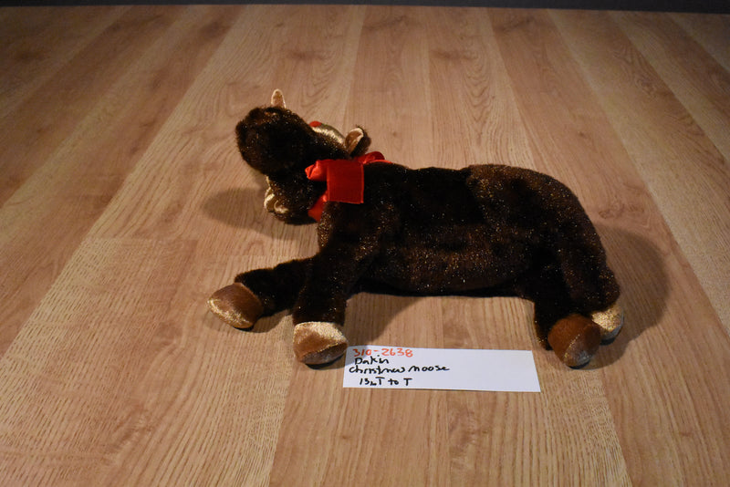 Dakin Noel the Christmas Moose Beanbag Plush