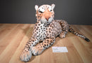 Kelly Toy Realistic Leopard 30 Inch Plush with Foam Head