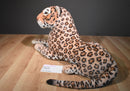 Kelly Toy Realistic Leopard 30 Inch Plush with Foam Head