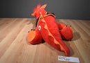 Zoomworks Stuffies Blaze the Red Dragon 2013 Beanbag Plush with Hiding Pockets