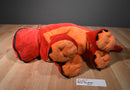 Zoomworks Stuffies Blaze the Red Dragon 2013 Beanbag Plush with Hiding Pockets