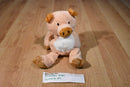 Ty Pluffies Corkscrew the Pig 2002 Beanbag Plush