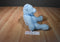 Ty Classic Oasis Light Blue Teddy Bear 2004 Beanbag Plush