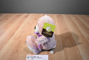 Animal Adventure Mauve/Pink Teddy Bear 2018 Plush With Purple Bow