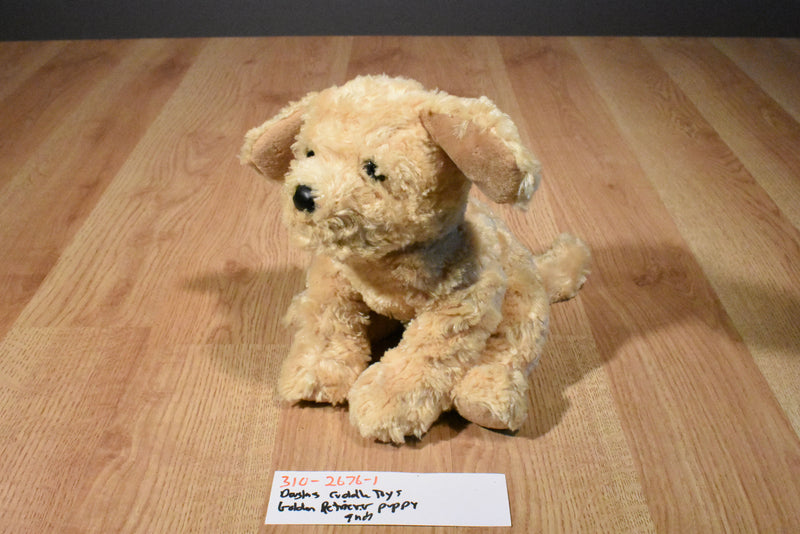 Douglas Cuddle Zone Thatcher Golden Retriever Beanbag Plush