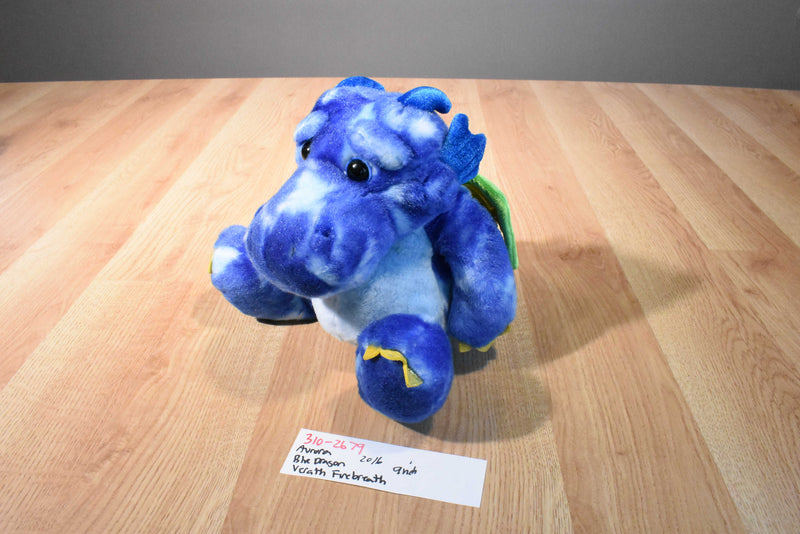 Aurora Blue and Green Dragon Verath Firebreath 2016 Plush
