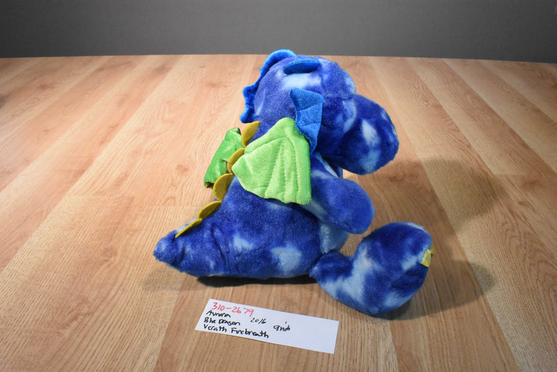 Aurora Blue and Green Dragon Verath Firebreath 2016 Plush