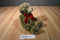 Bath and Body Works Aspen Brown Teddy Bear Beanbag Plush with a Red Bow