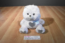 TCFC Care Bears White and Silver Bear 2007 Beanbag Plush