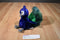 Aurora Perry the Blue and Green Peacock Beanbag Plush