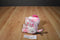 Russ Lil Peppers Porsha the White and Pink Puppy Dog Beanbag Plush