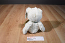 Ganz Casey the White Teddy Bear Beanbag Plush