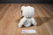 Ganz Casey the White Teddy Bear Beanbag Plush