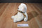 Ganz Casey the White Teddy Bear Beanbag Plush