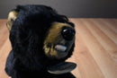 Russ Yomiko Mini Black Bear Cub Beanbag Plush