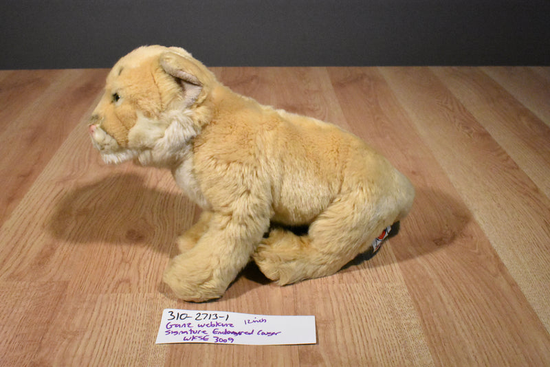 Ganz Webkinz Signature Endangered Cougar WKSE3009 Beanbag Plush (No Code)