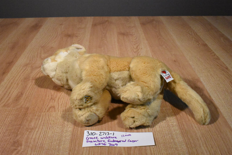Ganz Webkinz Signature Endangered Cougar WKSE3009 Beanbag Plush (No Code)