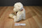 Russ Plus Beige Bear Beanbag Plush with a Bell