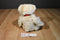 Russ Plus Beige Bear Beanbag Plush with a Bell