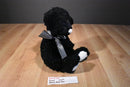 Gund Newsy the Black Teddy Bear with White Nose Plush