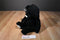 Gund Newsy the Black Teddy Bear with White Nose Plush