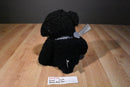 Gund Newsy the Black Teddy Bear with White Nose Plush