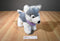 Walgreens Grey and White Husky Plush