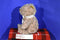 Disney Baby Brown Pooh Plush with Bow