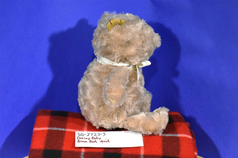 Disney Baby Brown Pooh Plush with Bow