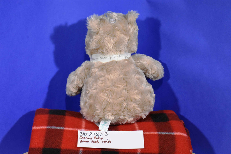 Disney Baby Brown Pooh Plush with Bow
