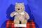 Disney Baby Brown Pooh Plush with Bow