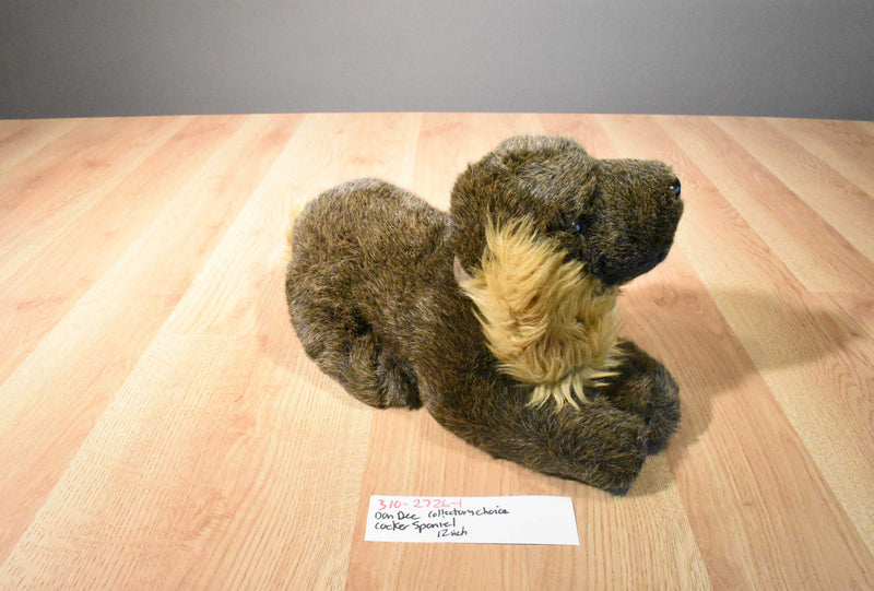Dan Dee Collector's Choice Dark Brown Cocker Spaniel Plush