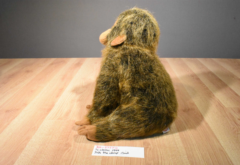 Ty Classic Jake the Brown Chimp Ape Monkey  1999 Beanbag Plush