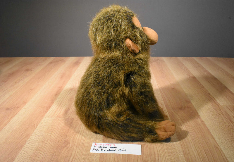 Ty Classic Jake the Brown Chimp Ape Monkey  1999 Beanbag Plush