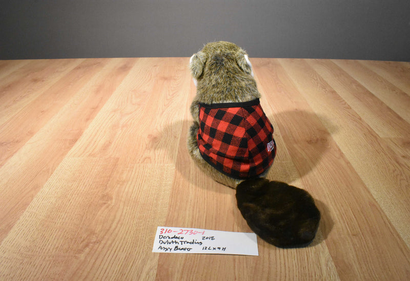 Demdaco Duluth Trading Company Angry  Beaver 2018 Plush