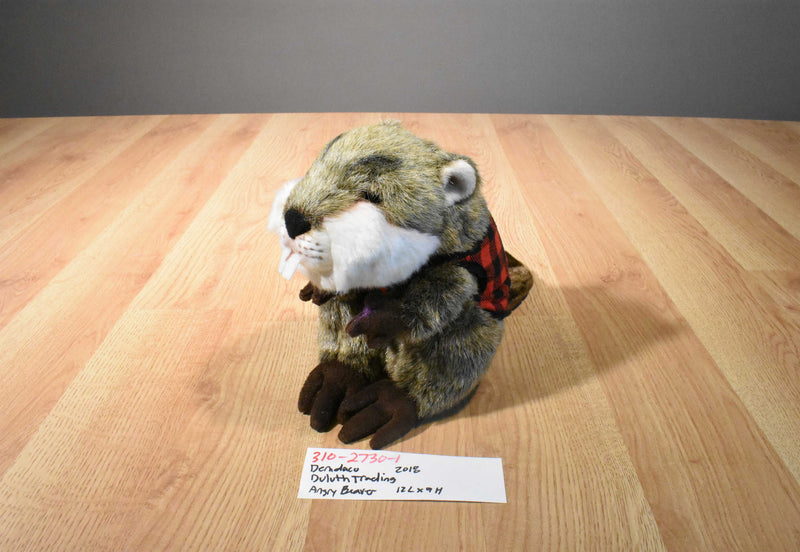 Demdaco Duluth Trading Company Angry  Beaver 2018 Plush