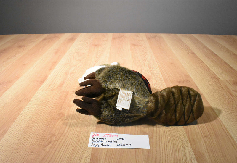 Demdaco Duluth Trading Company Angry  Beaver 2018 Plush