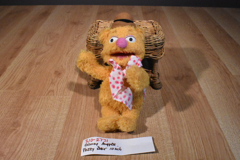 Just Play Disney Muppets Fozzie Bear Beanbag Plush