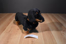 Melissa & Doug Dachshund Black Tan Smooth Coat Plush