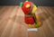 Mattel Disney Pooh in Red and Green Scarf and Hat Plush